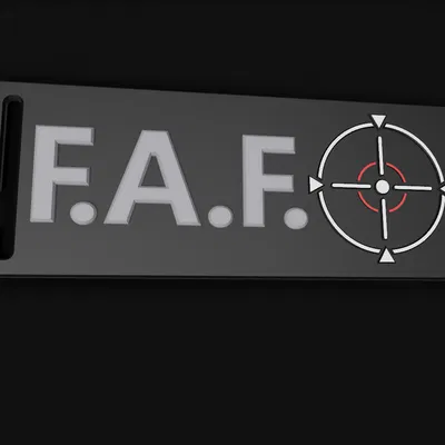 Molle Tag - F.A.F.O