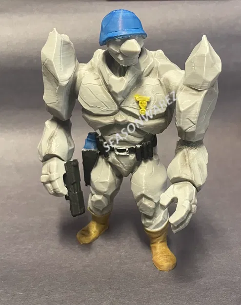 Trung úy Granitor – Lính Đá Kỳ Cựu (Đồ chơi TMNT) - Image 1