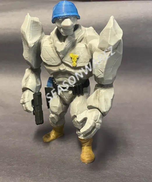 Trung úy Granitor – Lính Đá Kỳ Cựu (Đồ chơi TMNT) - Image 2