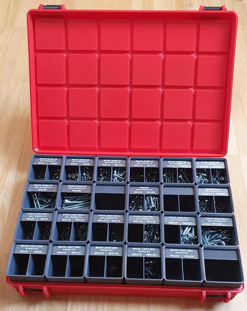 Hộp Gridfinity Bền Bỉ (Parametric) - Image 3