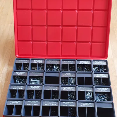 Hộp Gridfinity Bền Bỉ (Parametric)