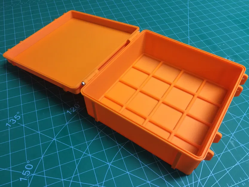 Hộp đựng pin Gridfinity (Gridfinity battery case) - Image 2