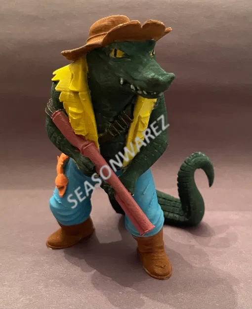Leatherhead - Cá Sấu Cajun (Đồ chơi TMNT) - Image 1