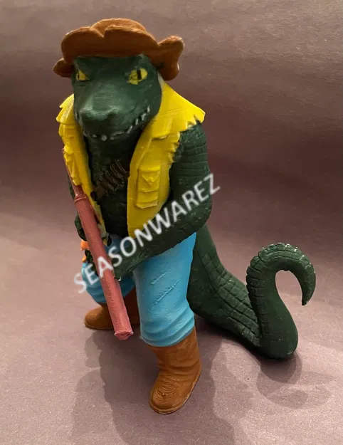 Leatherhead - Cá Sấu Cajun (Đồ chơi TMNT) - Image 2