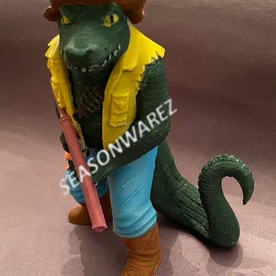 Leatherhead - Cá Sấu Cajun (Đồ chơi TMNT)