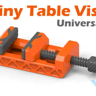 Tiny Vise Clamp – Ê-tô mini gọn nhẹ, dễ scale