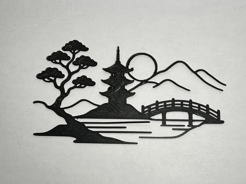 Tranh treo tường phong cảnh Nhật Bản #1 - Image 1