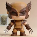 Chibi Wolverine – Figurine 3D - Thumbnail 1