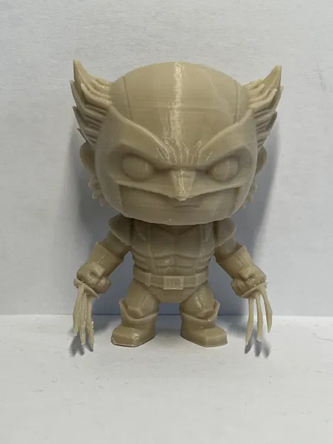 Chibi Wolverine – Figurine 3D - Image 2