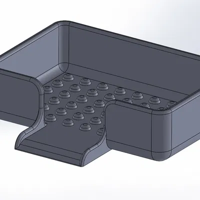 Hộp Đựng Sponge Có Rãnh Thoát Nước