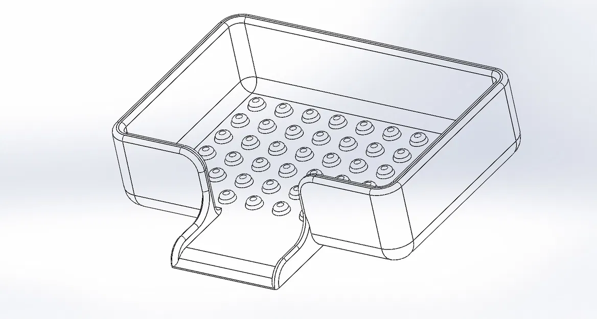 Hộp Đựng Sponge Có Rãnh Thoát Nước - Image 3