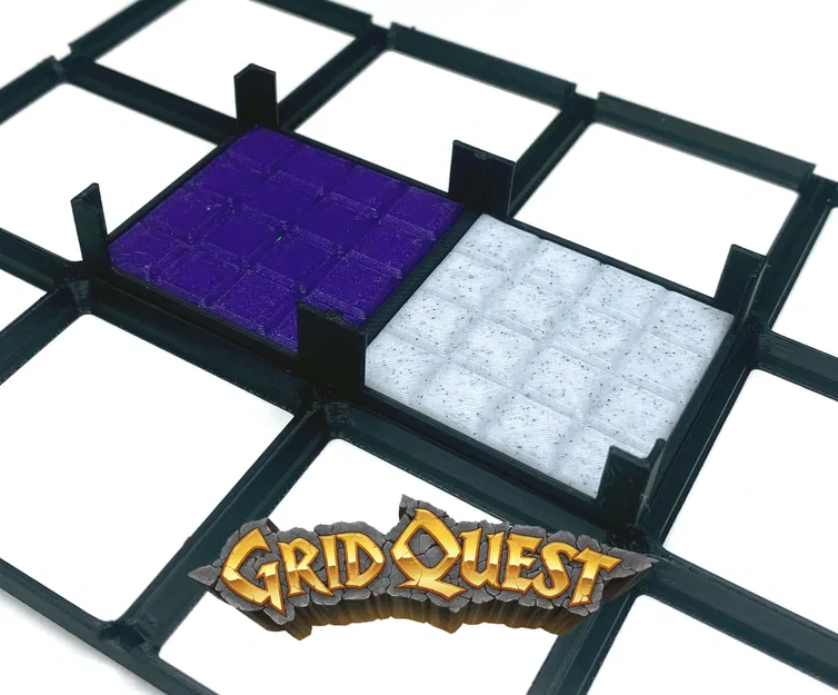 GridQuest BASE 2x1 (The Gridfinity Game) – Đế 2x1 - Image 2