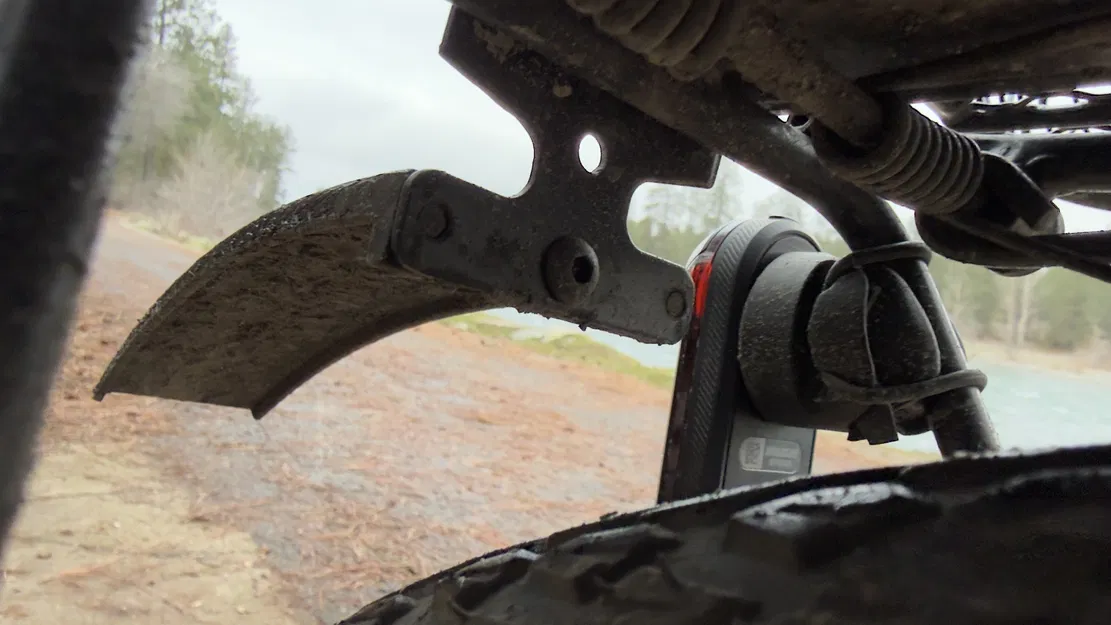 Phần nối chắn bùn cho Topeak MTX Rear Rack (Fender Extension) - Image 2