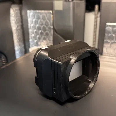 Adapter đèn pz35 cho VIJIM VL100C (kèm chỗ gắn diffuser 3mm)