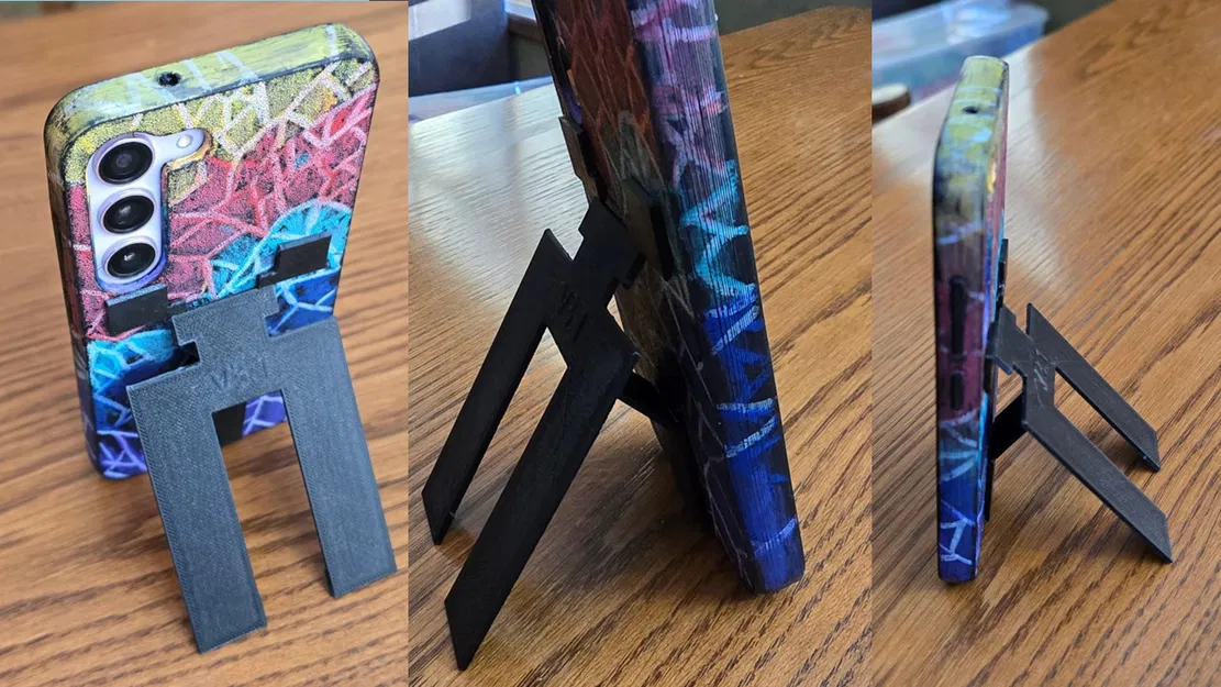 Chân đỡ điện thoại bật ra (Pop-out cellphone stand) - Image 2