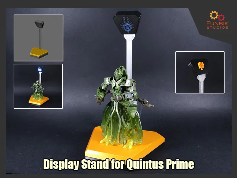 Bệ trưng bày cho Transformers AotP Quintus Prime - Image 1