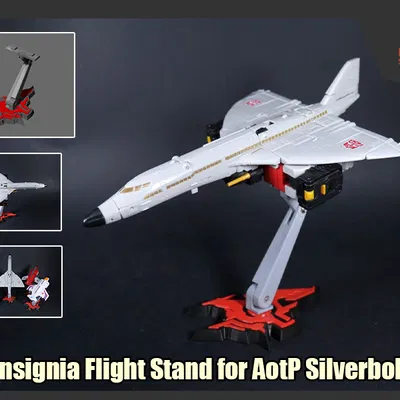 Chân Đế Bay Insignia cho Transformers AotP Silverbolt