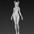 Sexy Demon 4 – Mẫu demon sexy để in 3D - Thumbnail 2
