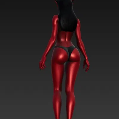 Sexy Demon 4 – Mẫu demon sexy để in 3D