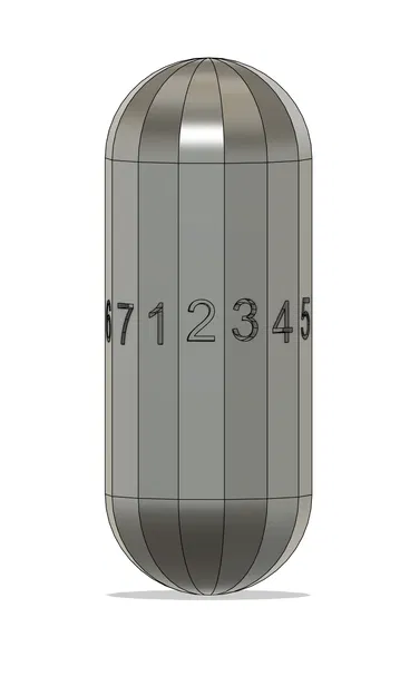 pickle d7 – Xúc xắc d7 hình dưa leo - Image 2