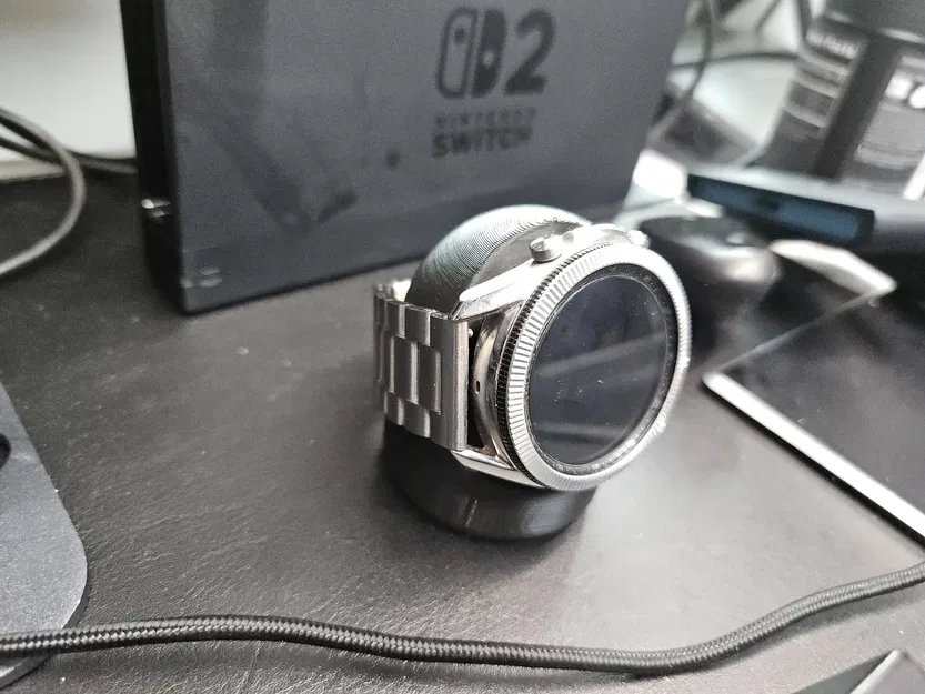 Chân đế sạc Galaxy Watch 3 để bàn (3D print) - Image 1