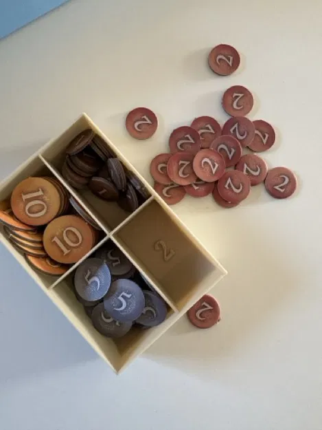 La Patisserie Rococo (add-on Inlay) – Khay người chơi, tiền & marker - Image 2