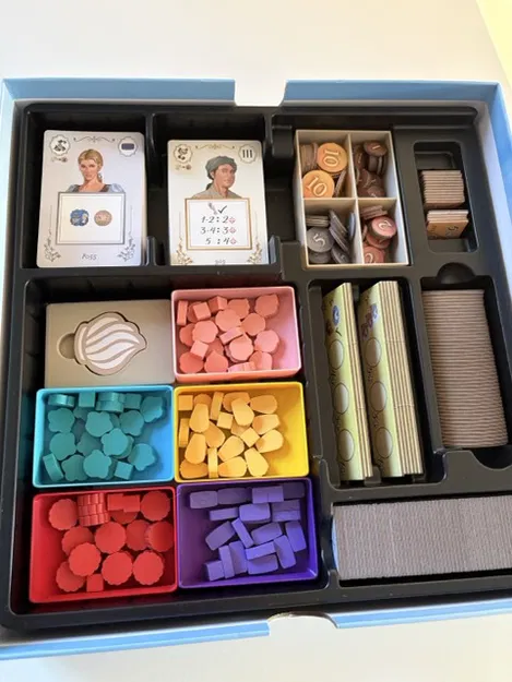 La Patisserie Rococo (add-on Inlay) – Khay người chơi, tiền & marker - Image 3