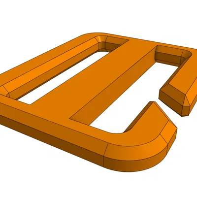 Buckle thay thế cho dây thun (ví dụ: dây đèn đội đầu)