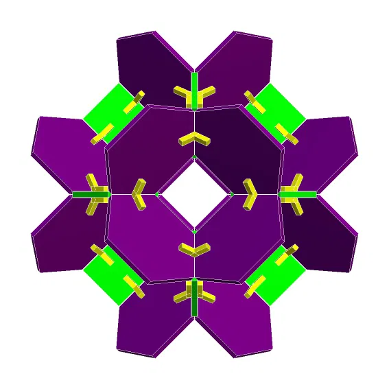 Polysurface Truncated Octahedral Holden 72 Part (Lắp Trượt) - Image 2