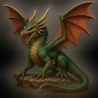 Rồng sẵn sàng cất cánh (Dragon ready to fly)