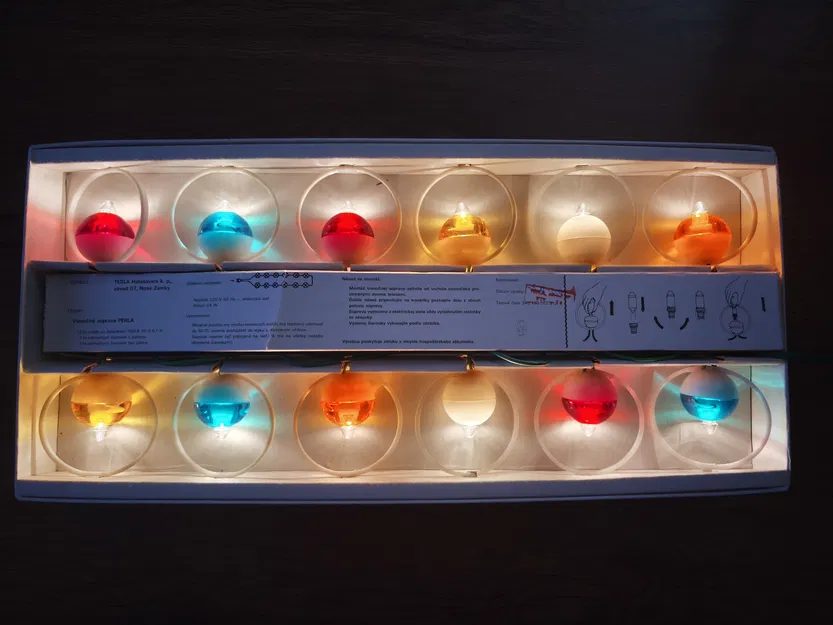 Vòng thay thế đèn Giáng Sinh TESLA Perla - Image 2