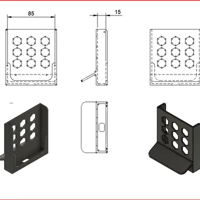 Giá đỡ điện thoại e-Golf (e-Golf phone mount)