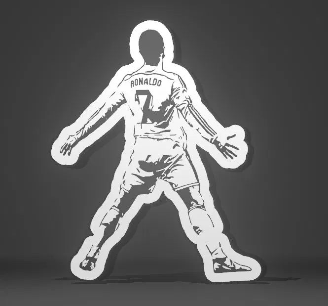 Hộp đèn (Lightbox) Christiano Ronaldo - Image 1