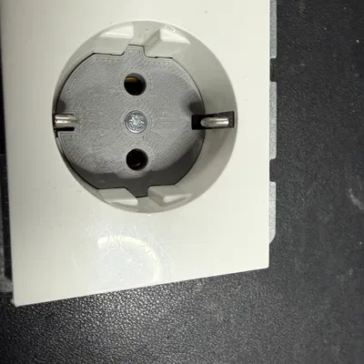 Ốp đáy ổ cắm Berker K1 (Berker K1 Power Socket Plate)