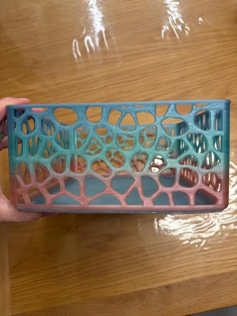 Hộp lưu trữ (Storage Box) texture Voronoi 230x200x100mm - Image 3