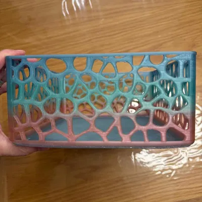 Hộp lưu trữ (Storage Box) texture Voronoi 230x200x100mm