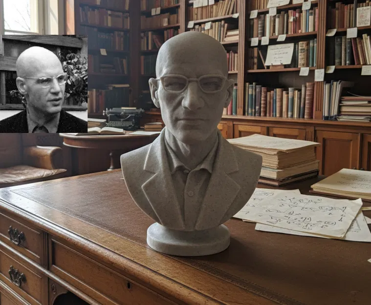 Alexander Grothendieck – Tượng bán thân - Image 1