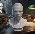 Niels Henrik David Bohr - Tượng Bán Thân (Bust) - Thumbnail 1
