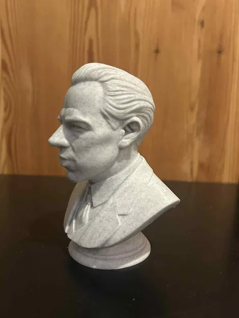Niels Henrik David Bohr - Tượng Bán Thân (Bust) - Image 2
