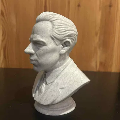 Niels Henrik David Bohr - Tượng Bán Thân (Bust)