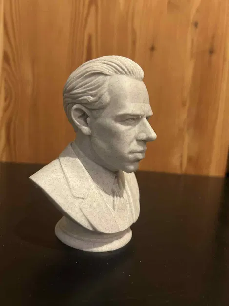 Niels Henrik David Bohr - Tượng Bán Thân (Bust) - Image 4