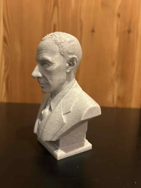 Julius Robert Oppenheimer – Tượng bán thân (Bust) - Image 4