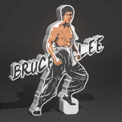 Hộp đèn (Lightbox) Bruce Lee