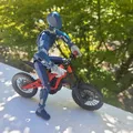 Bánh xe Supermoto 2 mâm - 2 màu - Thumbnail 2