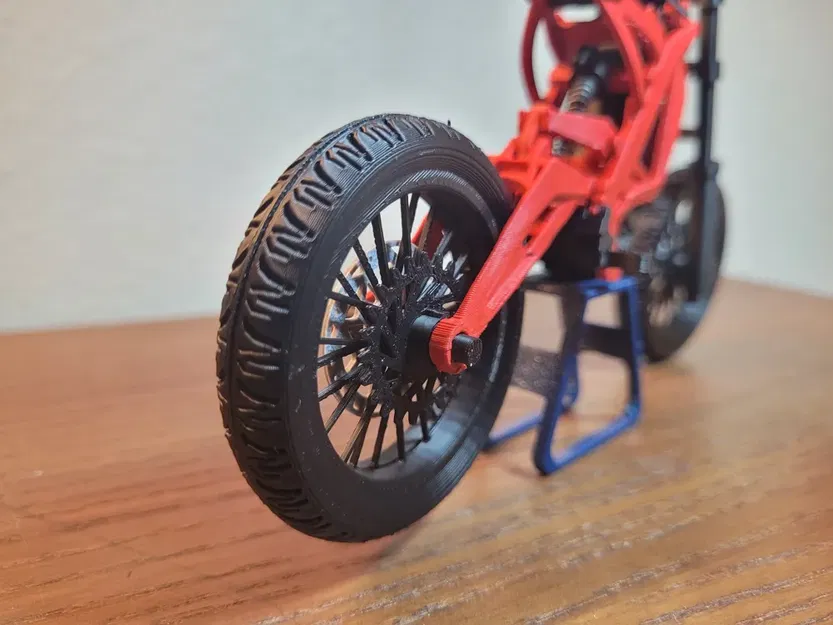 Bánh xe Supermoto 2 mâm - 2 màu - Image 5