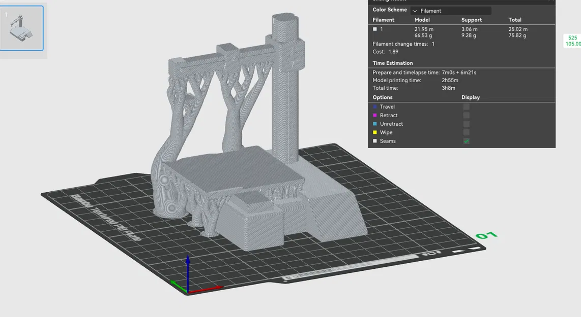 Mô hình Bambu Lab A1 MINI (Fusion 360) - Image 3