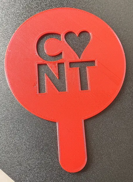 Stencil cà phê “C*NT” kiểu I ❤️ NY - Image 1
