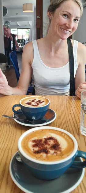 Stencil cà phê “C*NT” kiểu I ❤️ NY - Image 2