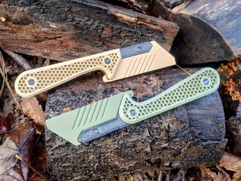 Sheath mỏng gọn và scales thay thế cho Utilty Knife MK2 - Image 1