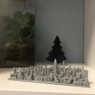 Manhattan – Mô hình in 3D có thể scale theo ý